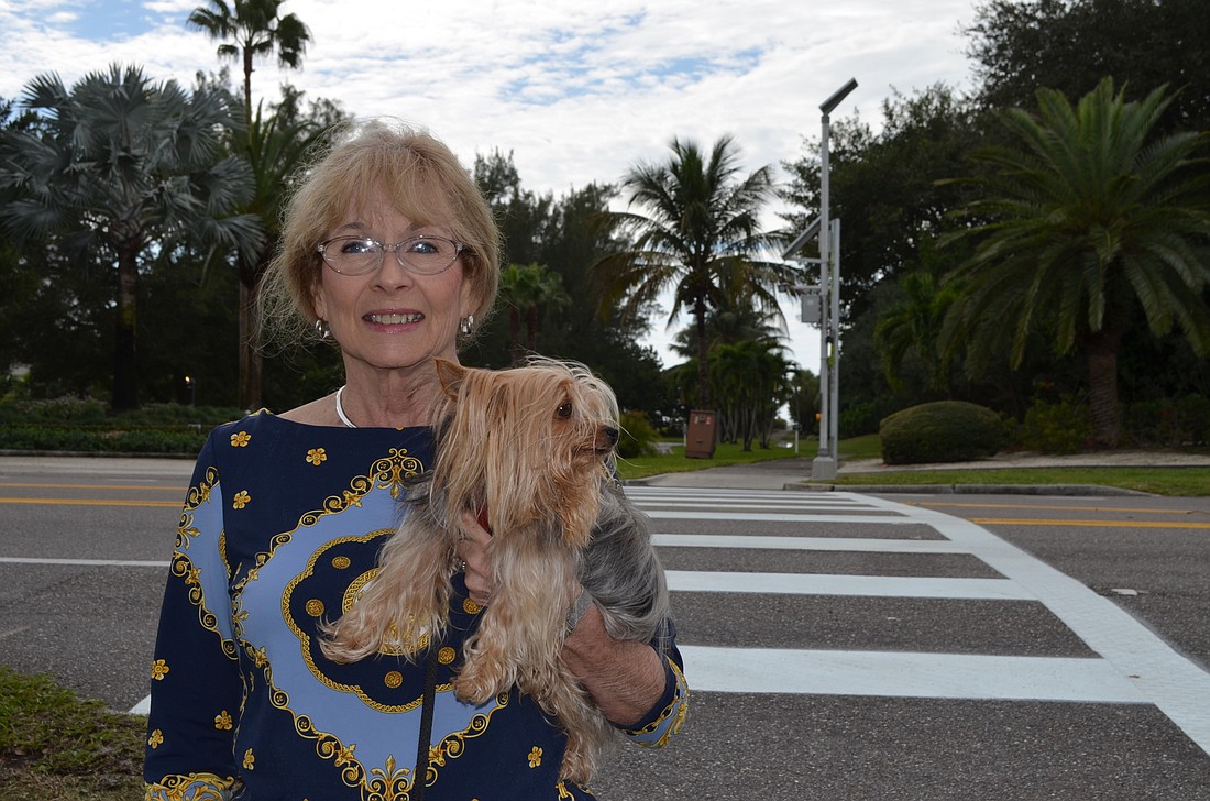 Commissioner Lynn Larson and other commissioners have urged for changes to Gulf of Mexico Drive crosswalks.