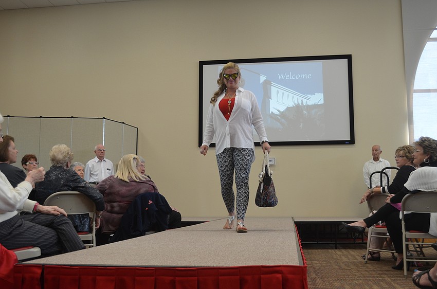 Sarah Walter models.