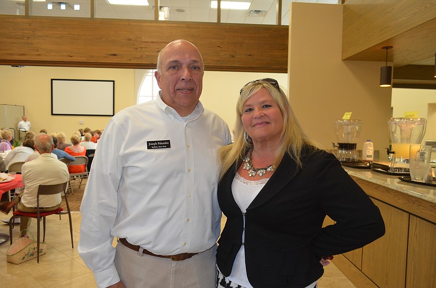 Joe Palumbo and Learn to Fish founder Sabrina Crain-Sweeney