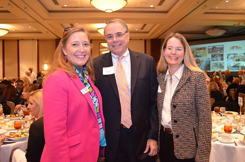 Christine Johnson, Rick and Jennifer Gans