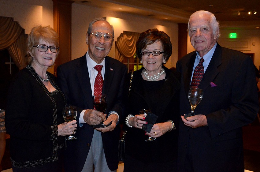 Gina Hughes, Robert Donetti, Peggy Allard and Phil Hughes
