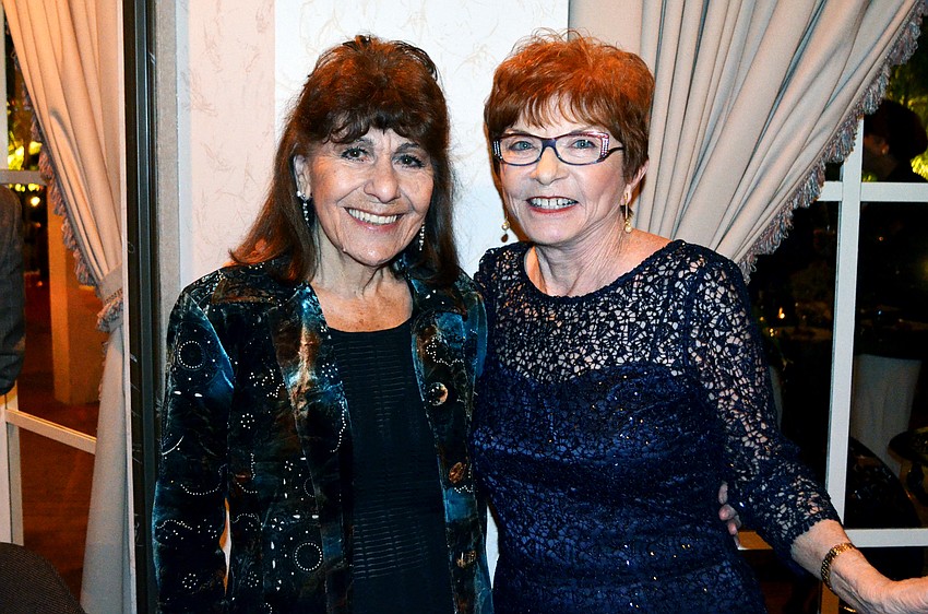 Candace Indelicato and Chairwoman Kathy Schersten