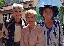 Edie Chaifetz, Bunny Skirboll and Brenda Johnston