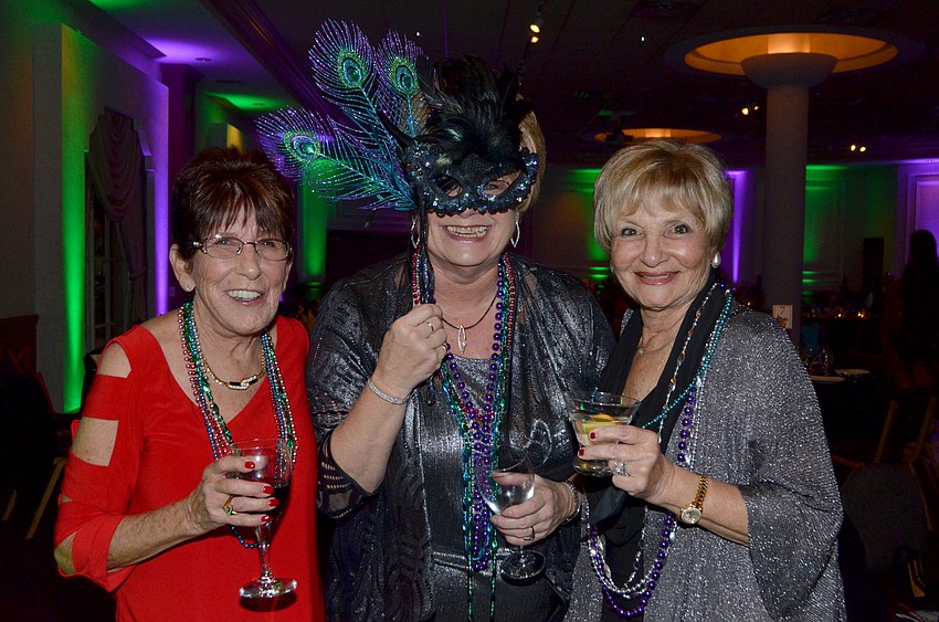 Fran Wasserman, Terry Santoro and Phyllis Bowling