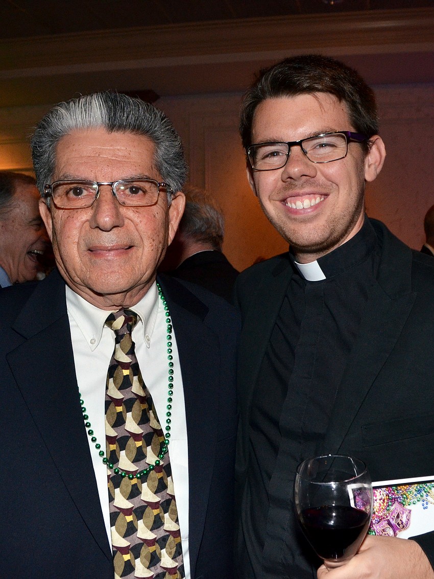 Lenny DiStefano and Fr. Matt Grady