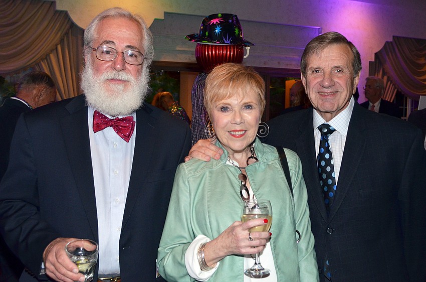 Francis Wozniak with Valerie and Vito Sanzo