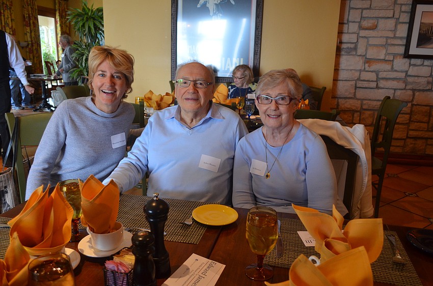 Maureen Merrigan with Arthur and Lily Winston