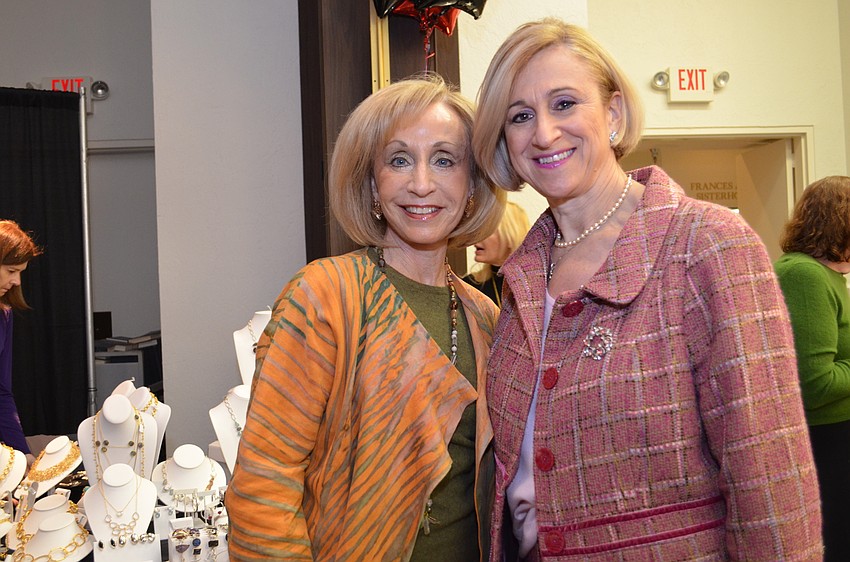 Barbara Simon and Emma Joels