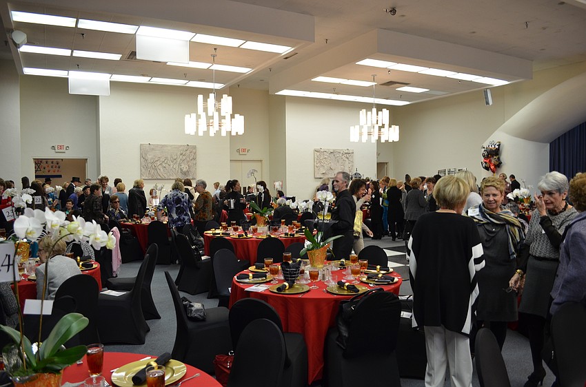 The Sophisticated Ladies Fashion show at Temple Beth Sholom had a Hollywood theme this year.