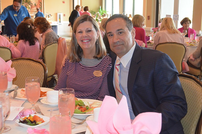 Mary Pearson and Jeff Mayers, of the Longboat Key Club