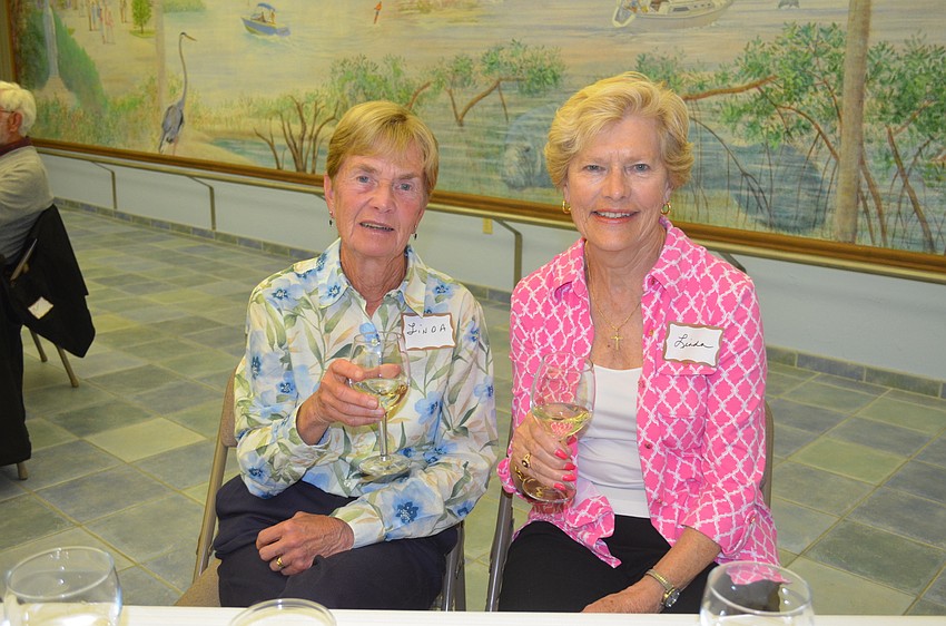 Linda Aitken and Linda Muller