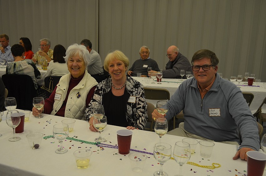 Joan Webster, Jean Wassmansdorf and Alex Hoggard