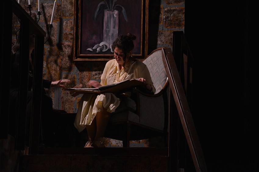 Olivia LaFemina plays Alice Beineke, a woman who can’t imagine not keeping secrets from her husband.