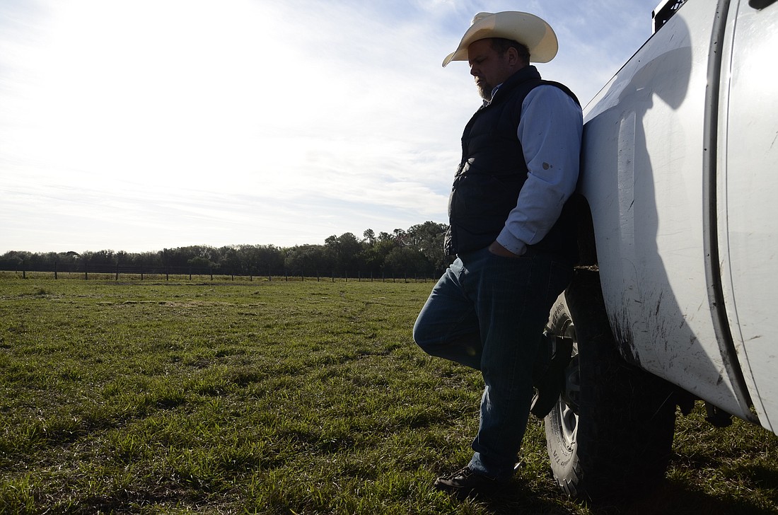 Jason McKendree, manager of cattle operations for Schroeder-Manatee Ranch, grew up in Bradenton. He described himself as "wild" in high school, with no clear path. That changed when he started working under Cliff Coddington in 1991 with SMR's cattle.