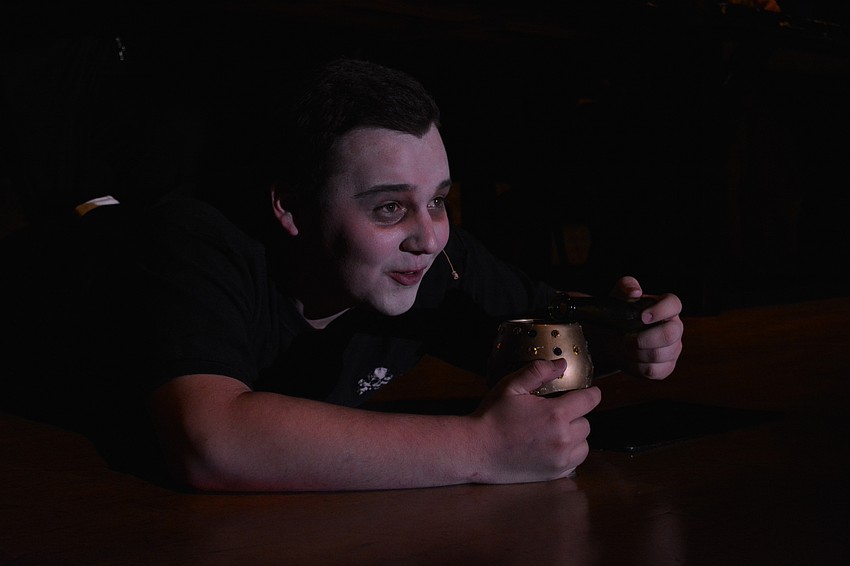 Christian Malaga, as Pugsley, is upset his sister might not be mean to him anymore, now that she’s in a relationship.