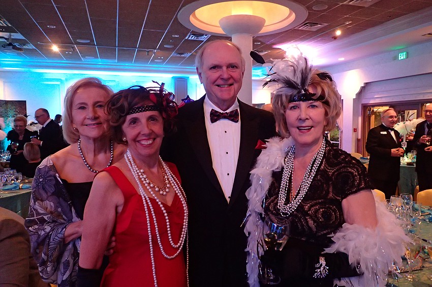 (left to right) Helen Panoyan, Pat Reinhart, Greg Reinhart and Louise Spellman