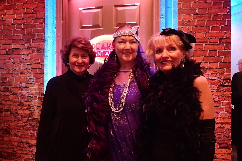 (left to right) Chairwoman Antonette Cunningham, President of Friends of the Artist Concert Series Olivia Swaan and Chairwoman Karen Iezzi