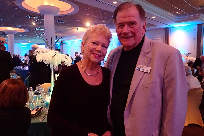 (left to right) June LeBell and Edward Alley