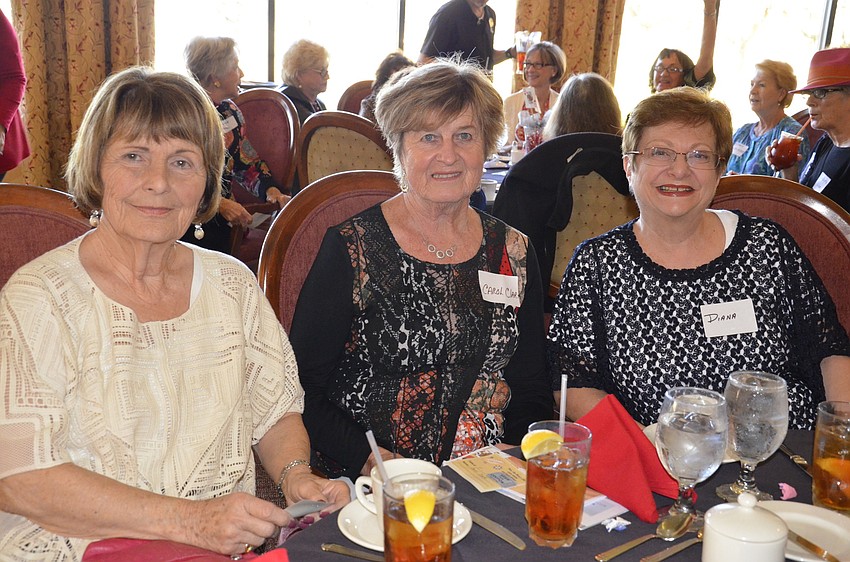 Joyce Lurz, Carol Clark and Diana Antici