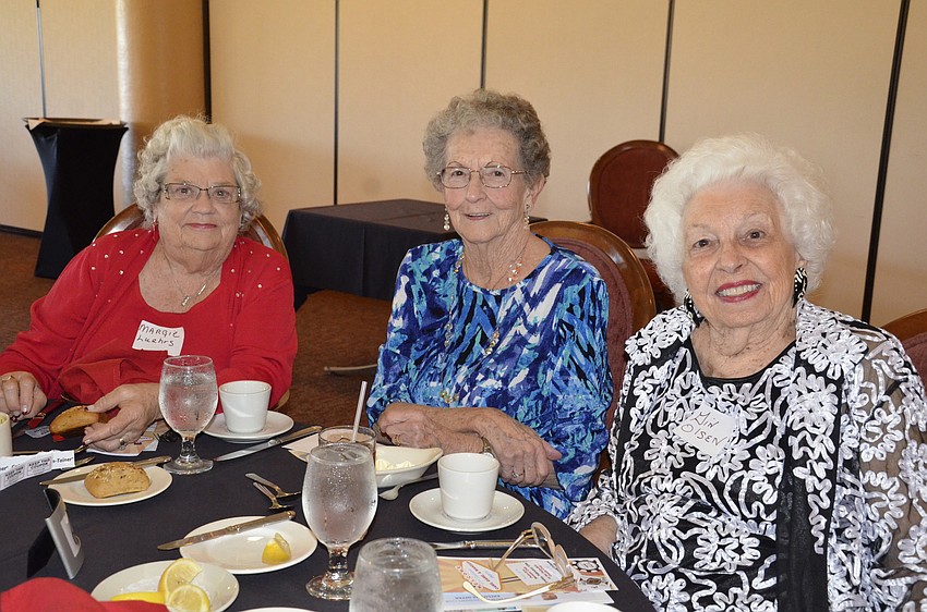 Margie Luehrs, Ann O'Connor and Virginia Olsen
