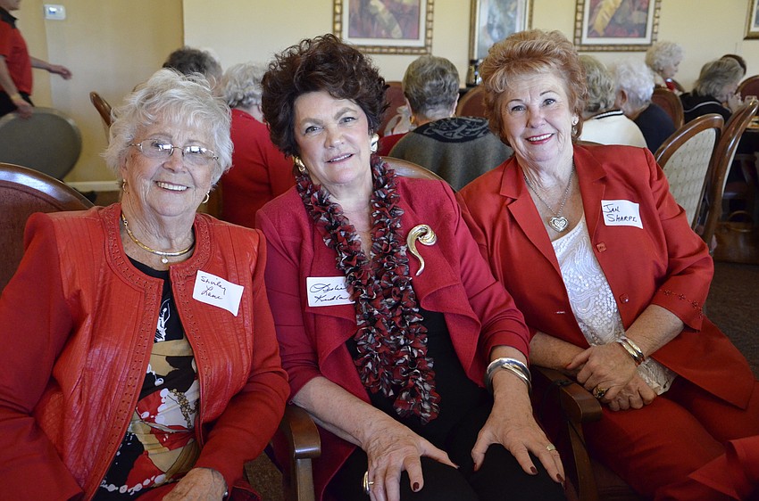 Shirley Lane, Leslie Kudla and Jan Sharpe