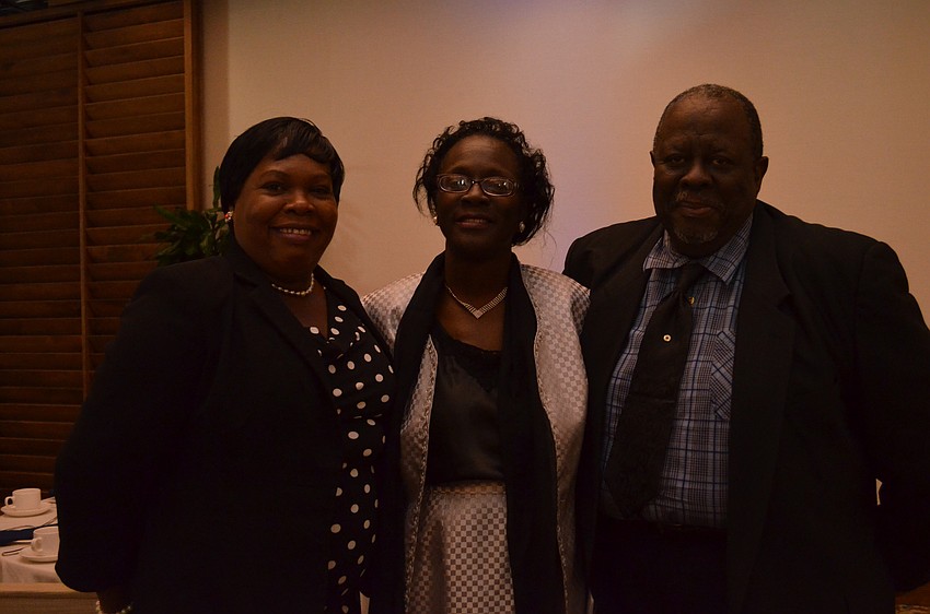 April Glasco, Theresa and Stanford Perkins