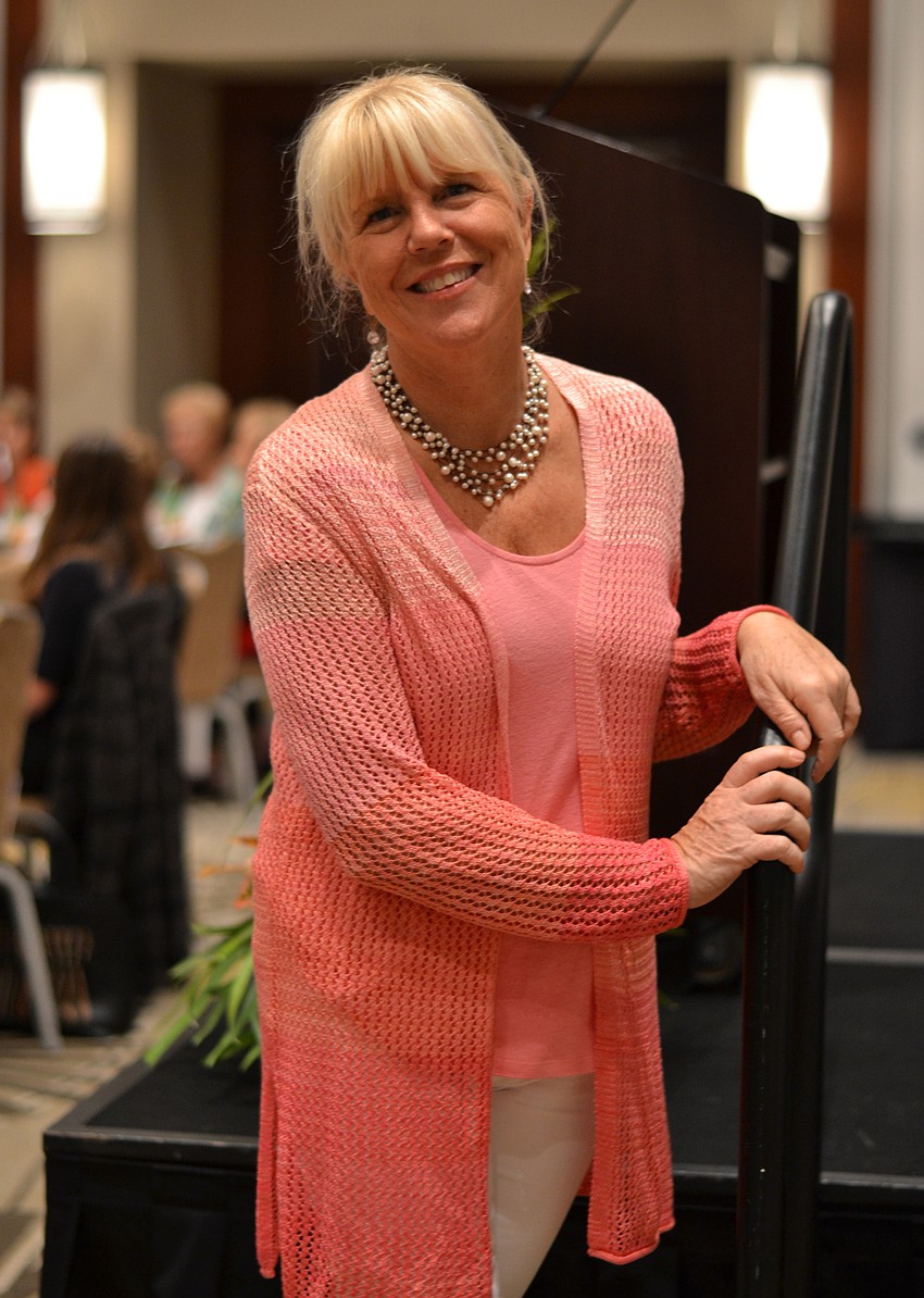 Fashion designer Sigrid Olson was present to introduce pieces from her newest collection.