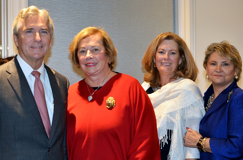 Phil Delaney, Priscilla Doulton, Julie Delaney and Margarete Van Antwerpren