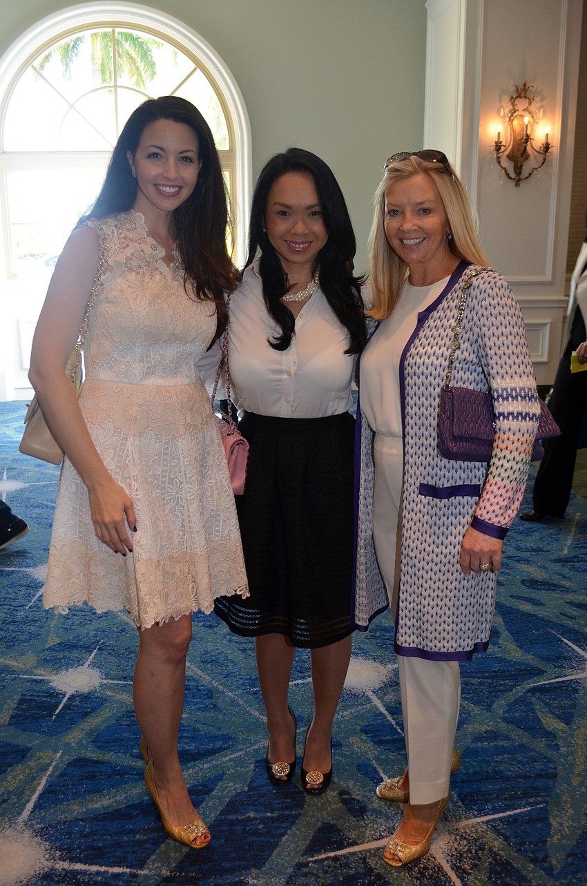 Diana Buchanan Ann Senenoi and Crystal Lahners