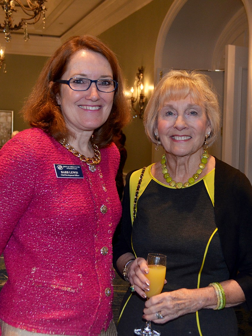 Barb Lewis and Gloria Lundy