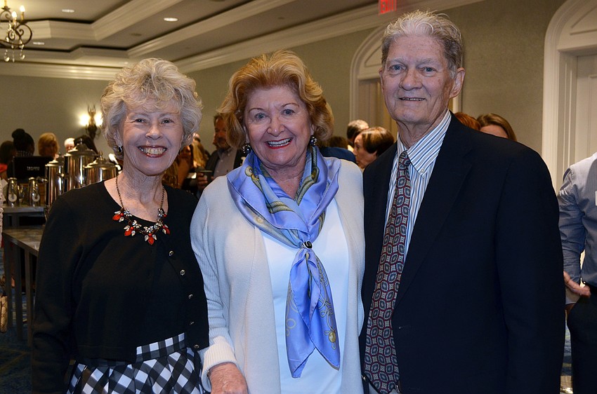 Mary Lou Moulton, Lyndsay Pond White and Don Moulton