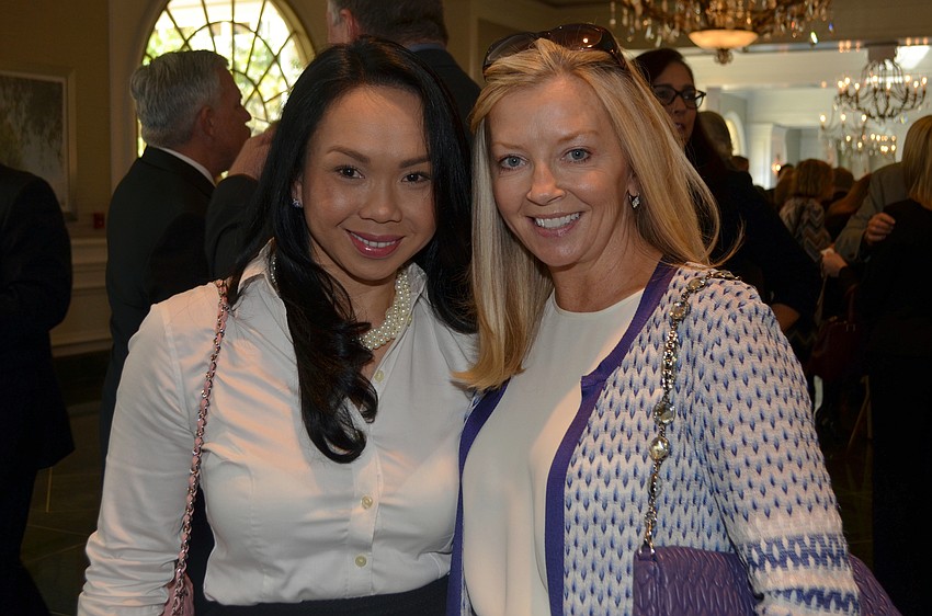 Ann Senenoi and Crystal Lahners