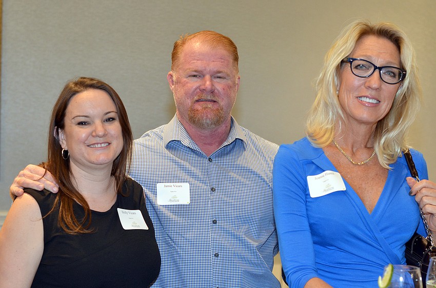 Holly Vicars, Jeanne Hamil and Jamie Vicars