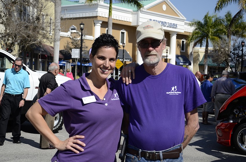 Jennifer Craig, community resources director, and Craig Waters, Big Brother