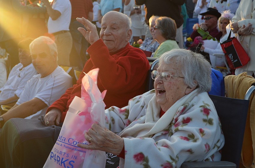 James and Anna Mae Duke were the couple married the longest, 74 years, at the Say ‘I do’ Again vow renewal ceremony.