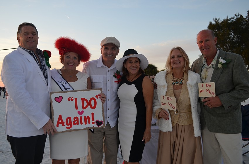 Jim and Terri Curry, Jim and Diana Grant with Robin and Scott Hain.