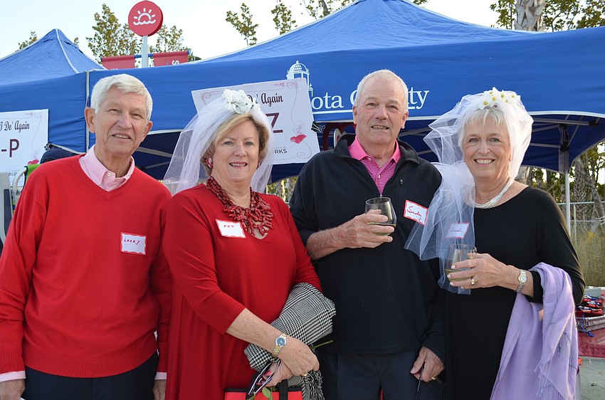 Larry and Pat Bennison with Horace and Hood Seely-Brown