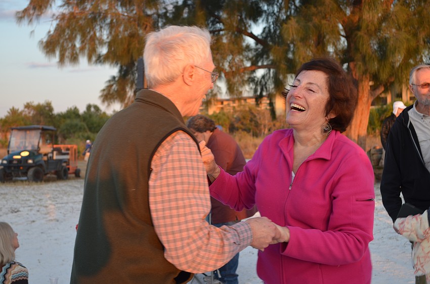 Stan Bleecker and Maureen Krasnow dance following Say ‘I do’ Again.