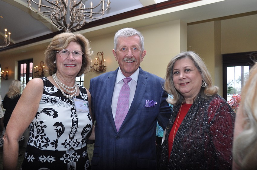 Sue Stewart, Phil King and Johnette Cappadono