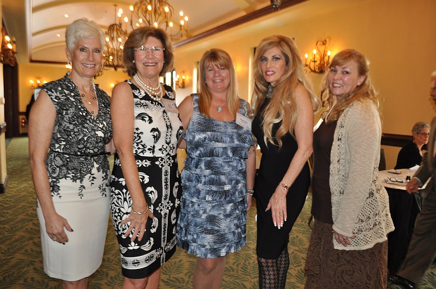 Danielle Gladding, Sue Stewart, Patricia Ramthum, Susan Short and Colleen Donahue