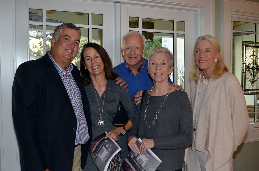 Mark and Kathy Morrison, John and Cindy Loughlin and Cameron Cox