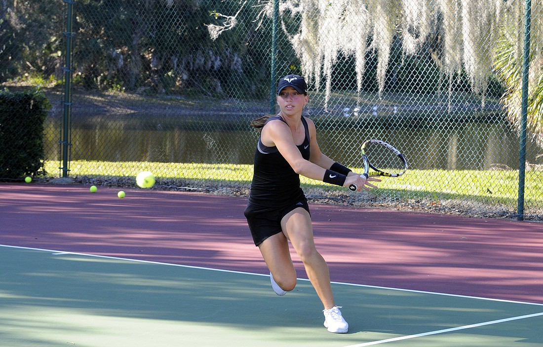 Nikki Yanez, won the USTA Girls 12 hard court national championship this past August.