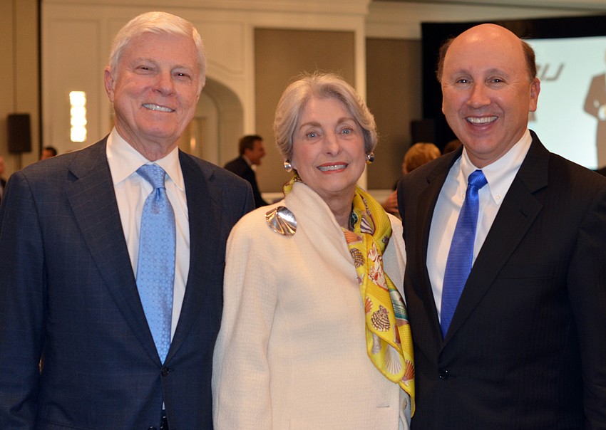 Ron Burks, Michael Saunders and Mark Pritchett