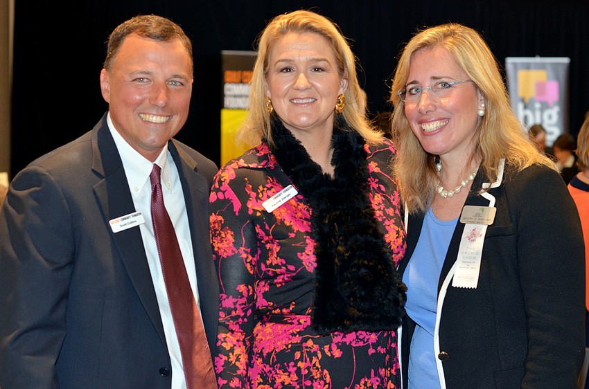 Scott Collins, Pauline Joerger and Jennifer Rominiecki