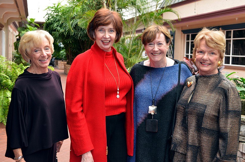 Alice Stonaker, Terry Ditmyer, Anne Enyart and Lois Noyes
