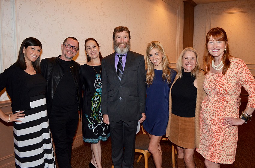 Speakers Tracey Tucci, Iain Webb, Diane Partington, Jaye Martin, Sara Sardelli, Kathy Dandois-Boivin and Emily Walsh