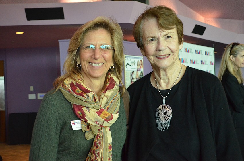 Cynthia Flanagan and Ann Albritton