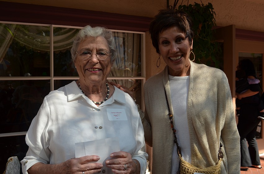 Carolyn Albrecht and Michele Mannino