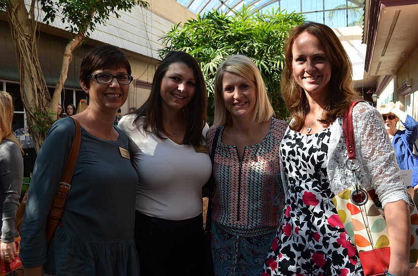 Misty La Perriere, Lisa Rowe, Kindsey Petecost and Dede Jones