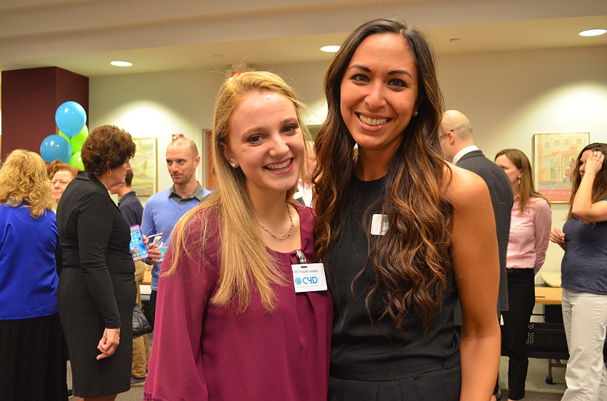 Marina Mazzarantani with CYD Director of Programs Suriya Khong